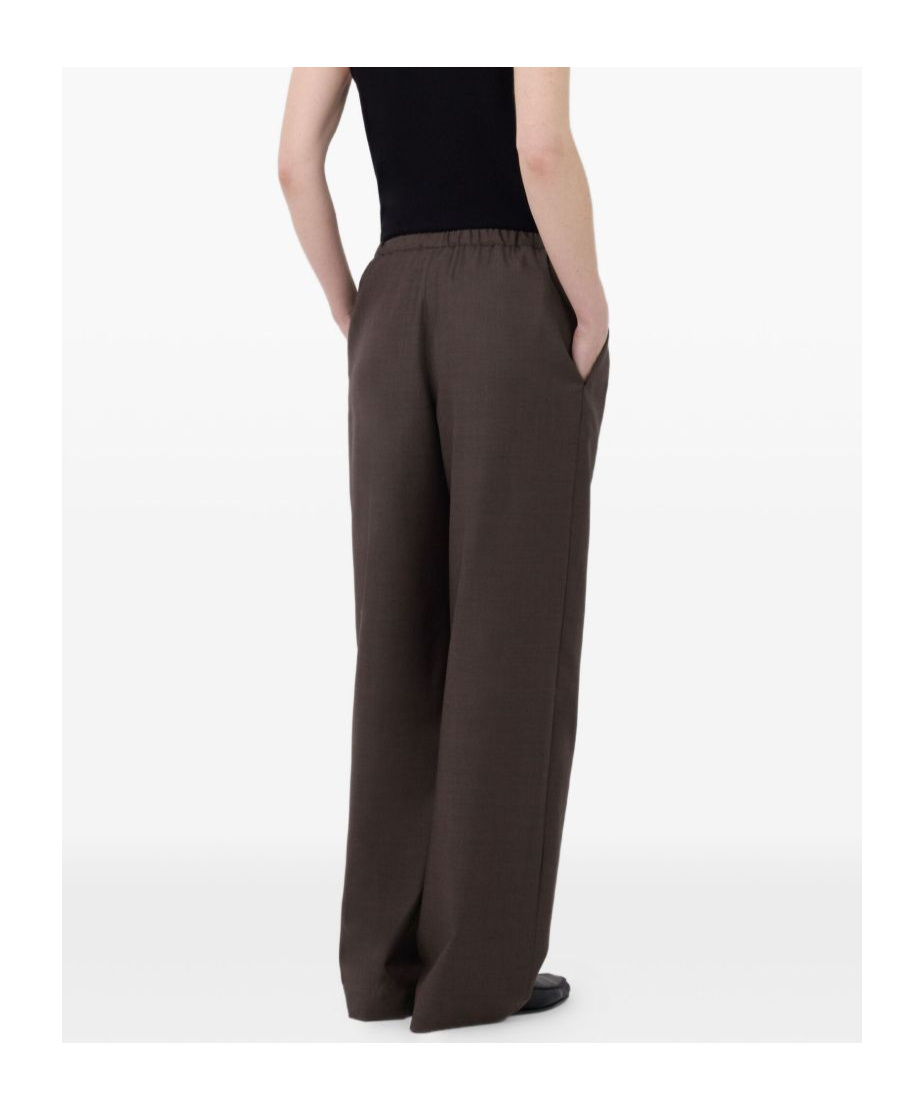 Loulou De Saison Wide-leg Casual Pants In Black
