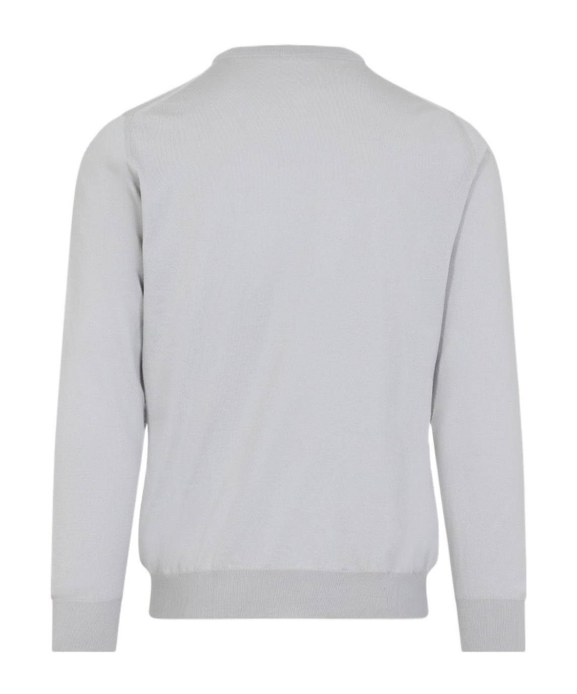 Shop Kiton Round Neck Sweater In White