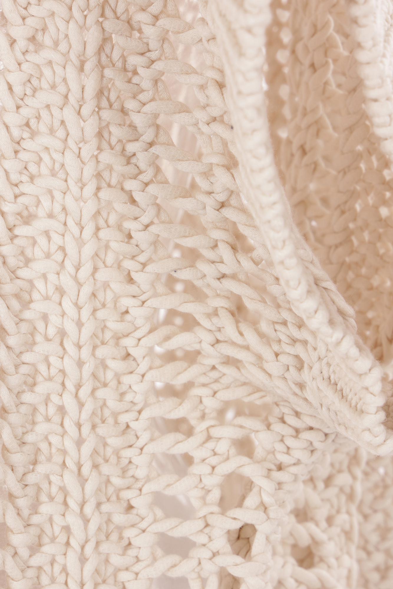 Brunello Cucinelli Wool-mohair Blend Crochet Sweater In Nude