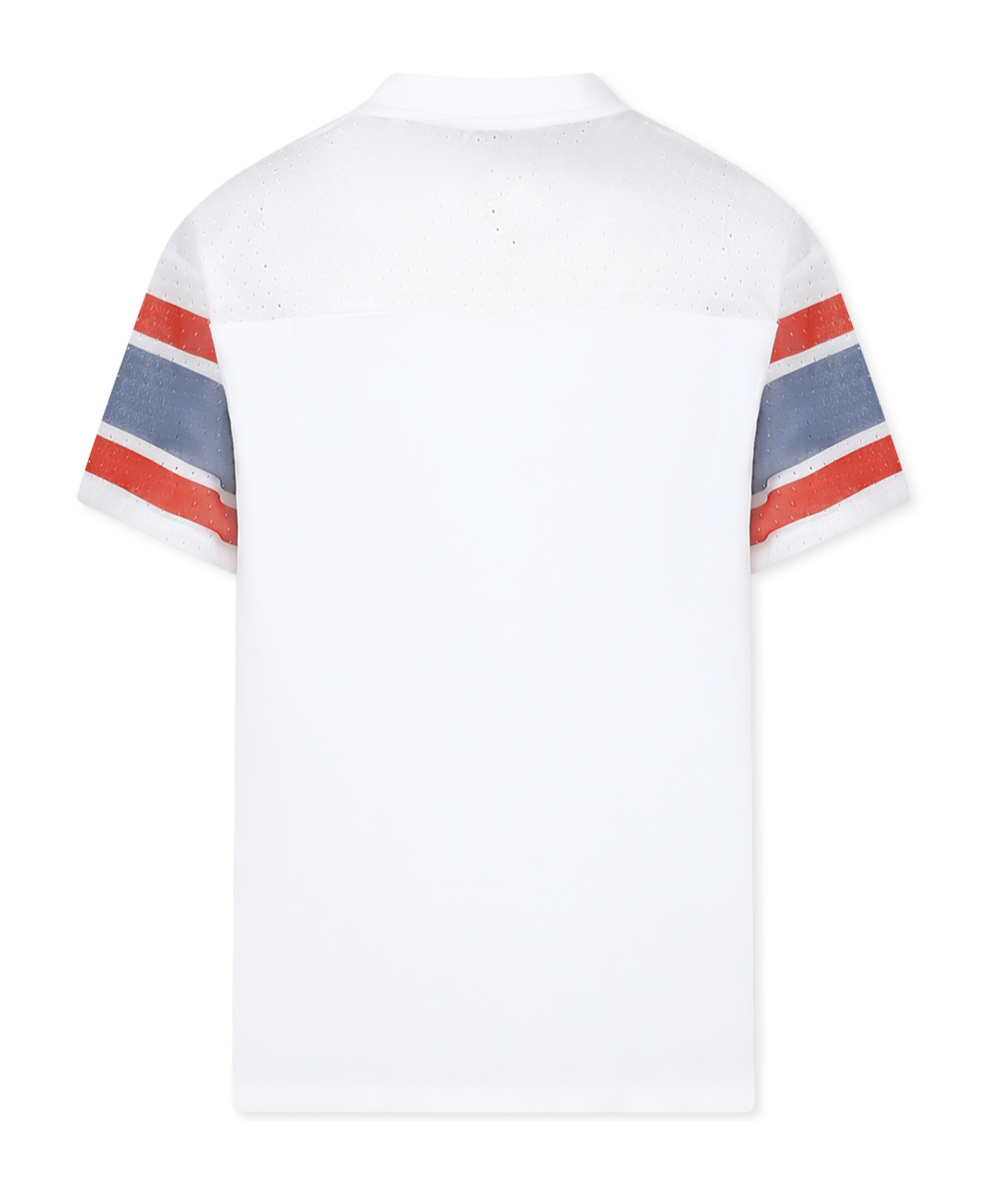 Stella Mccartney Short-sleeved Skirt In White