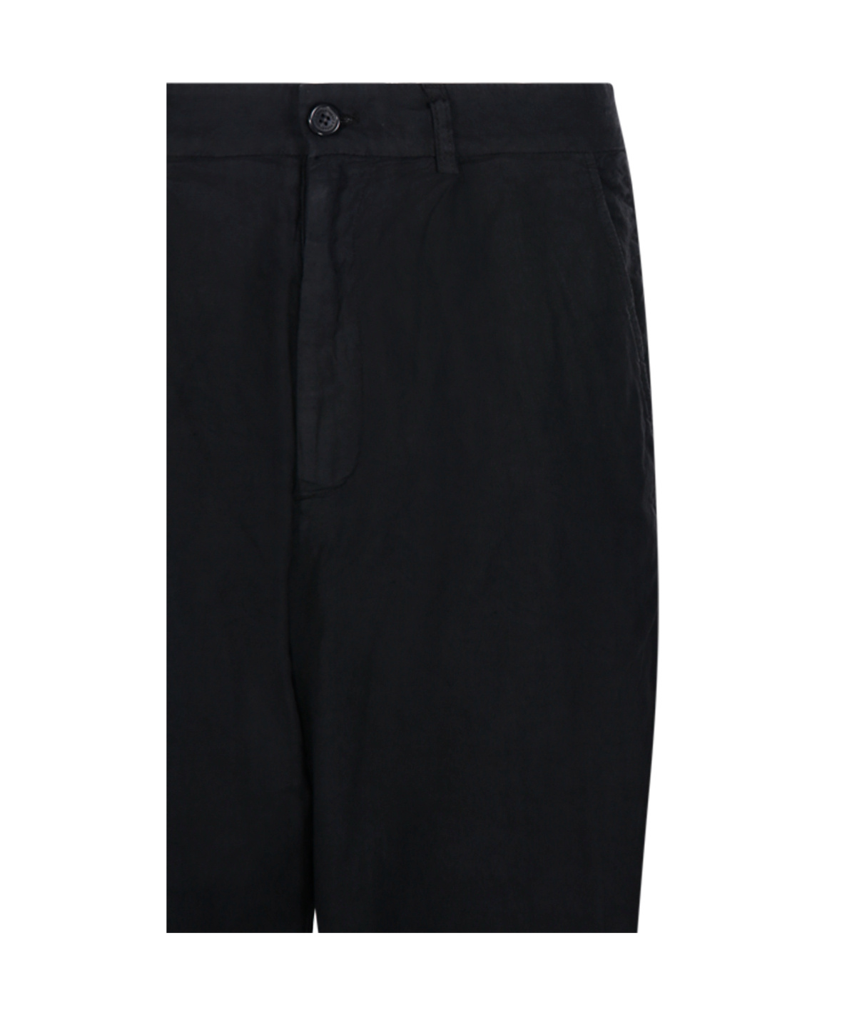 Department Five Linen-blend Trousers In Black