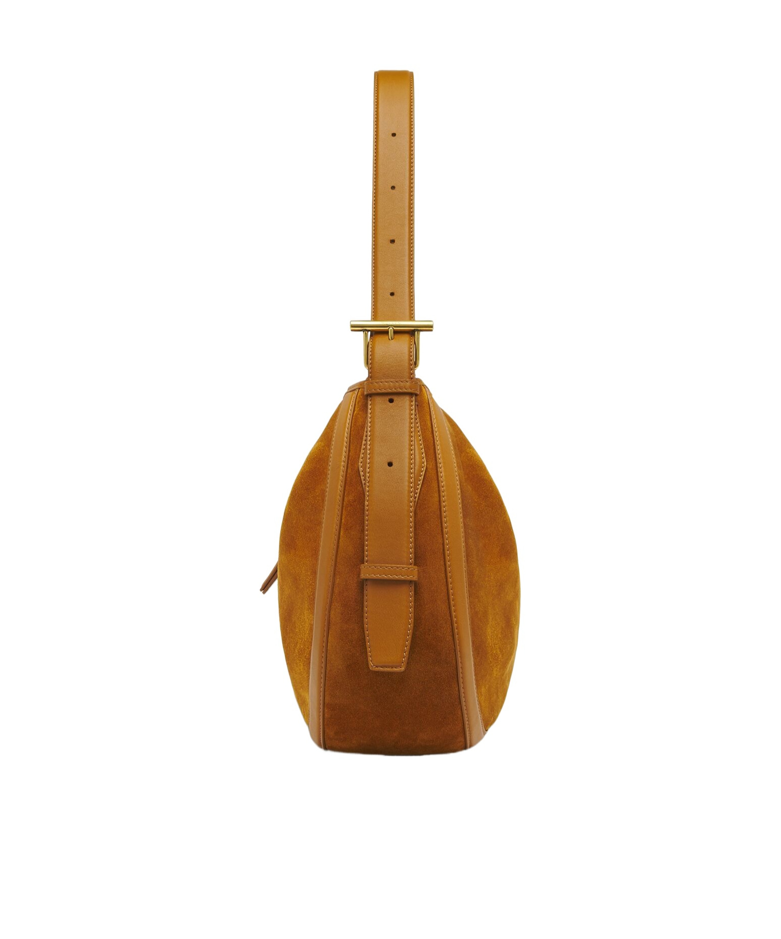 Alexander Mcqueen T-bar Suede Shoulder Bag