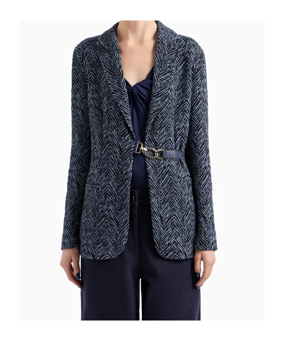 Giorgio Armani Jacket Clothing In Black