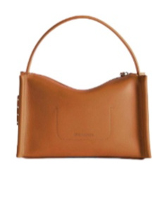 Jw Anderson Small Loafer Bag In Tan Leather In Brown