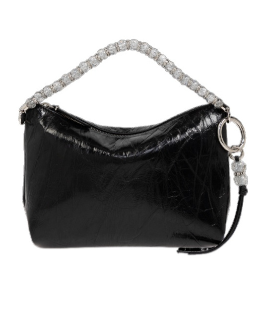 Jimmy Choo Callie Clutch Bag In Black