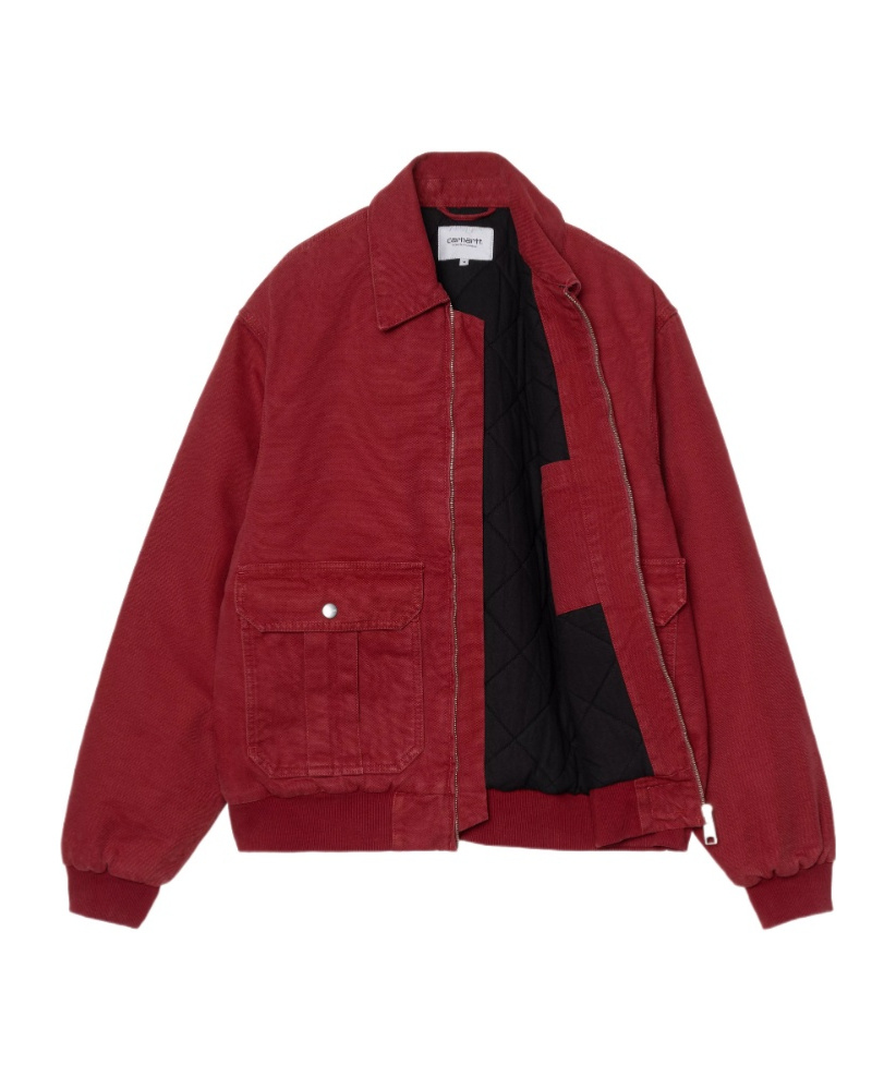 Carhartt Long-sleeved Casual Jacket In Red