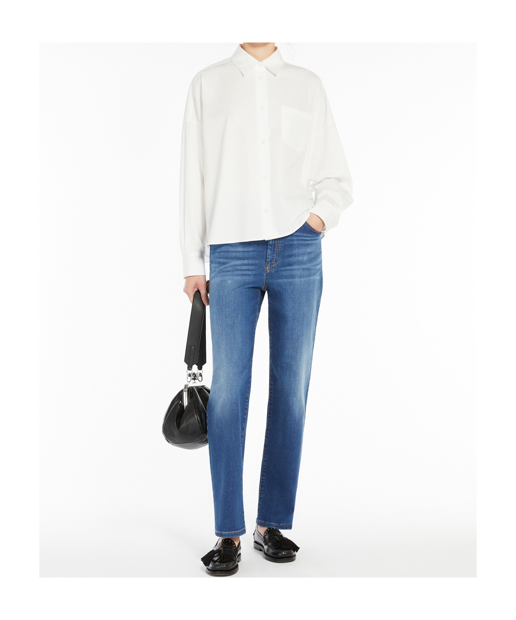 WEEKEND MAX MARA STRETCH DENIM 90S JEANS