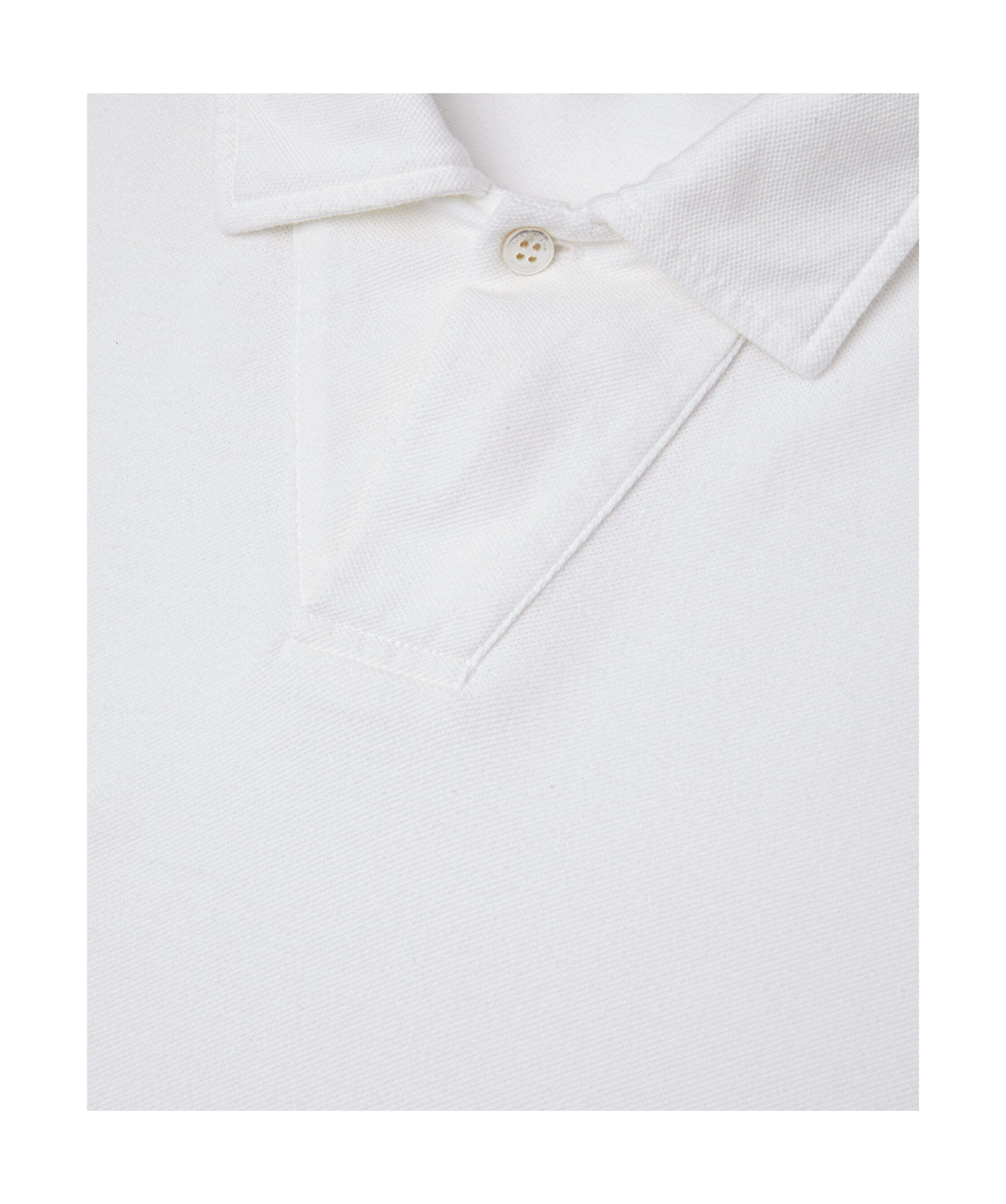 Loro Piana Short-sleeved Polo Shirt In White