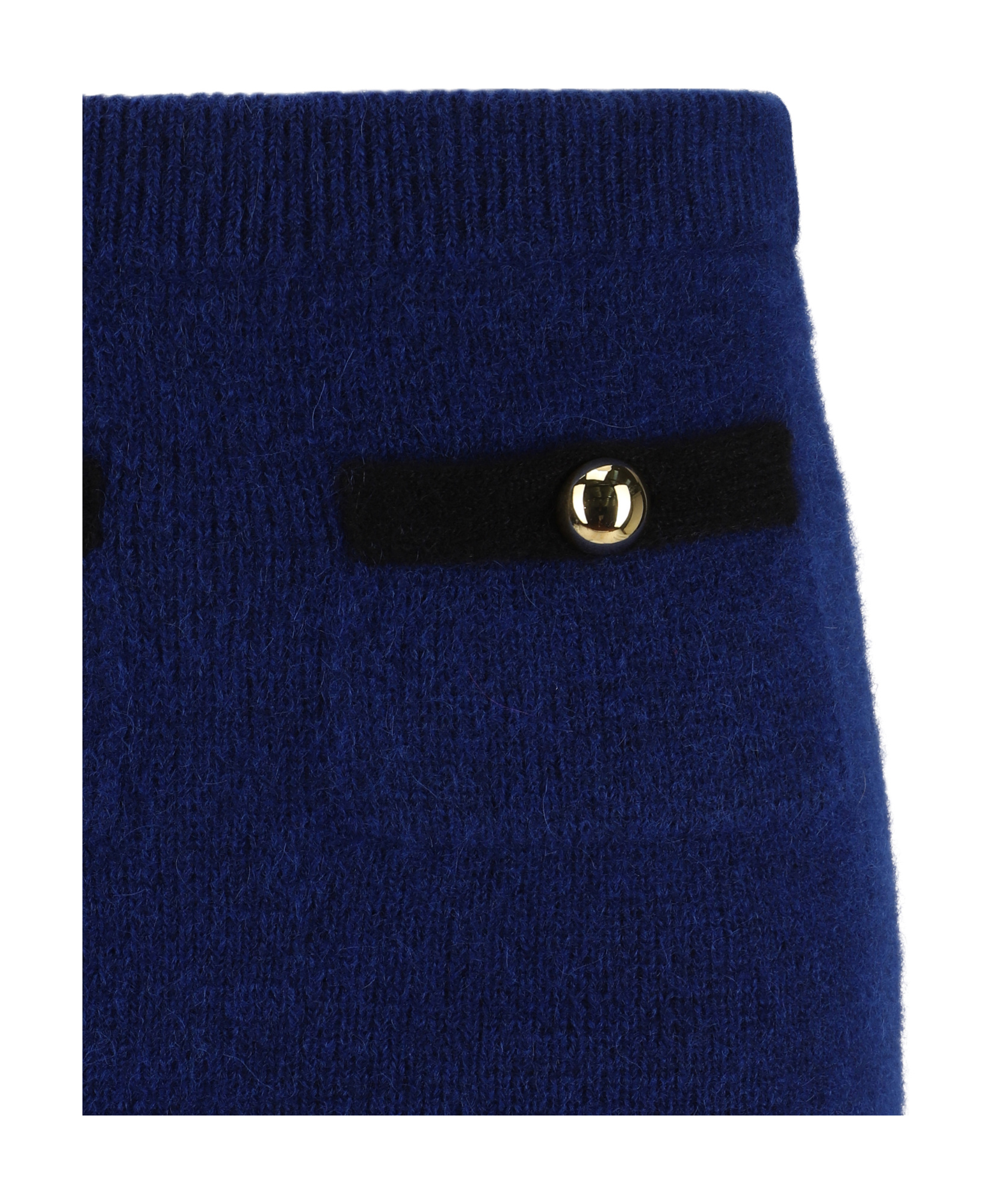 Alessandra Rich Mini Skirt In Blue