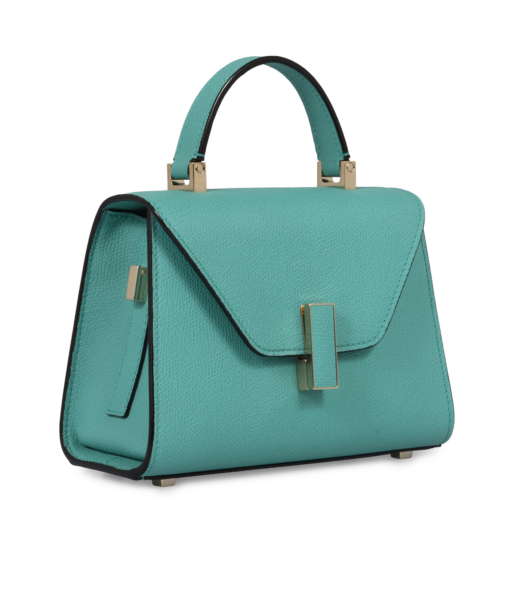 Valextra Iside Small Crossbody Bag In Blue