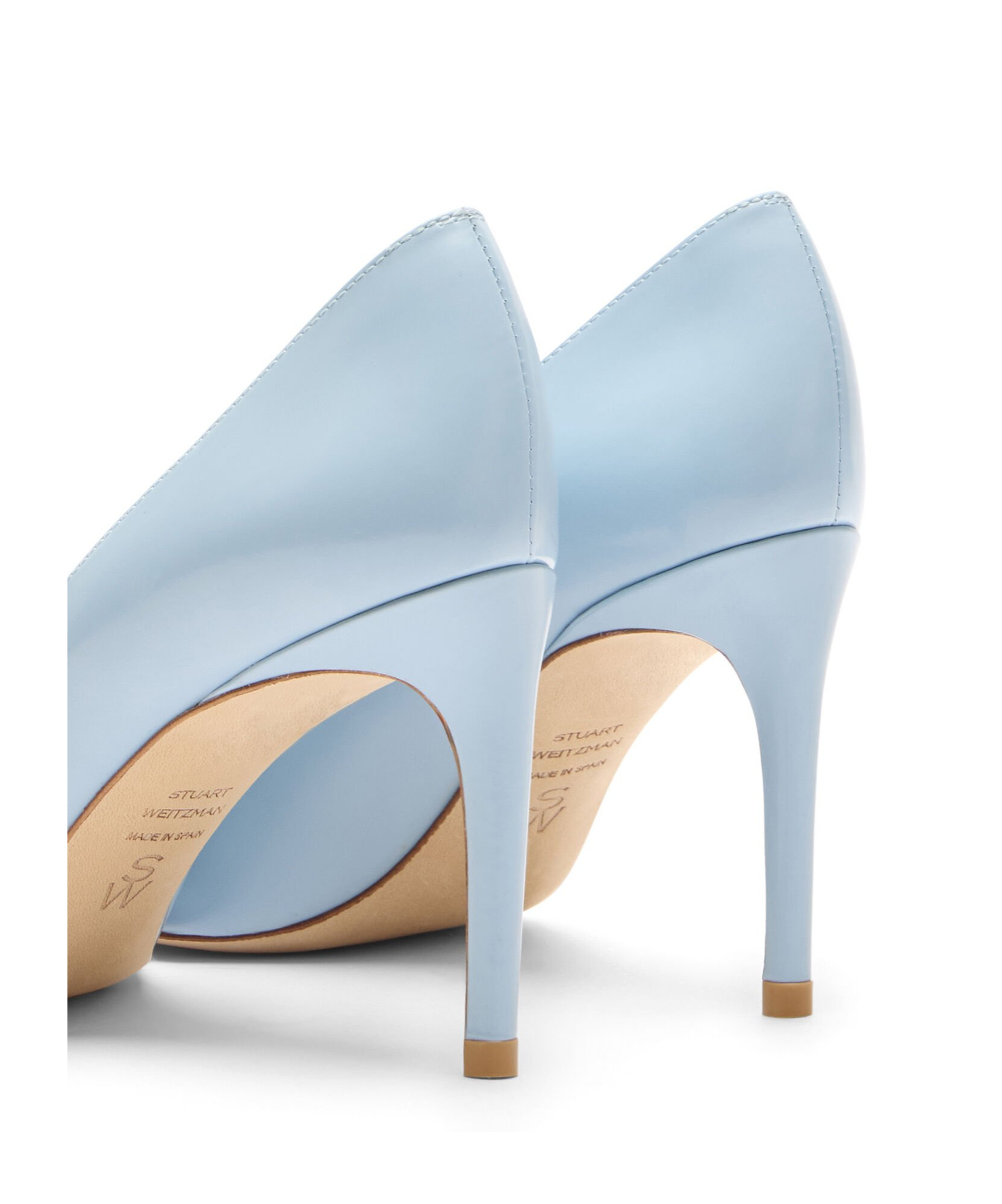 Stuart Weitzman Stuart Power 75 Pump In Blue