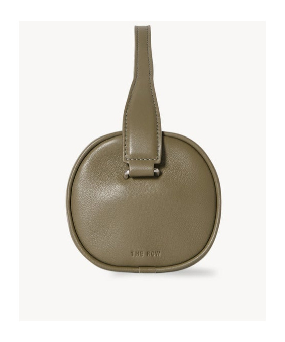 The Row Zipper Tote Bag In Green