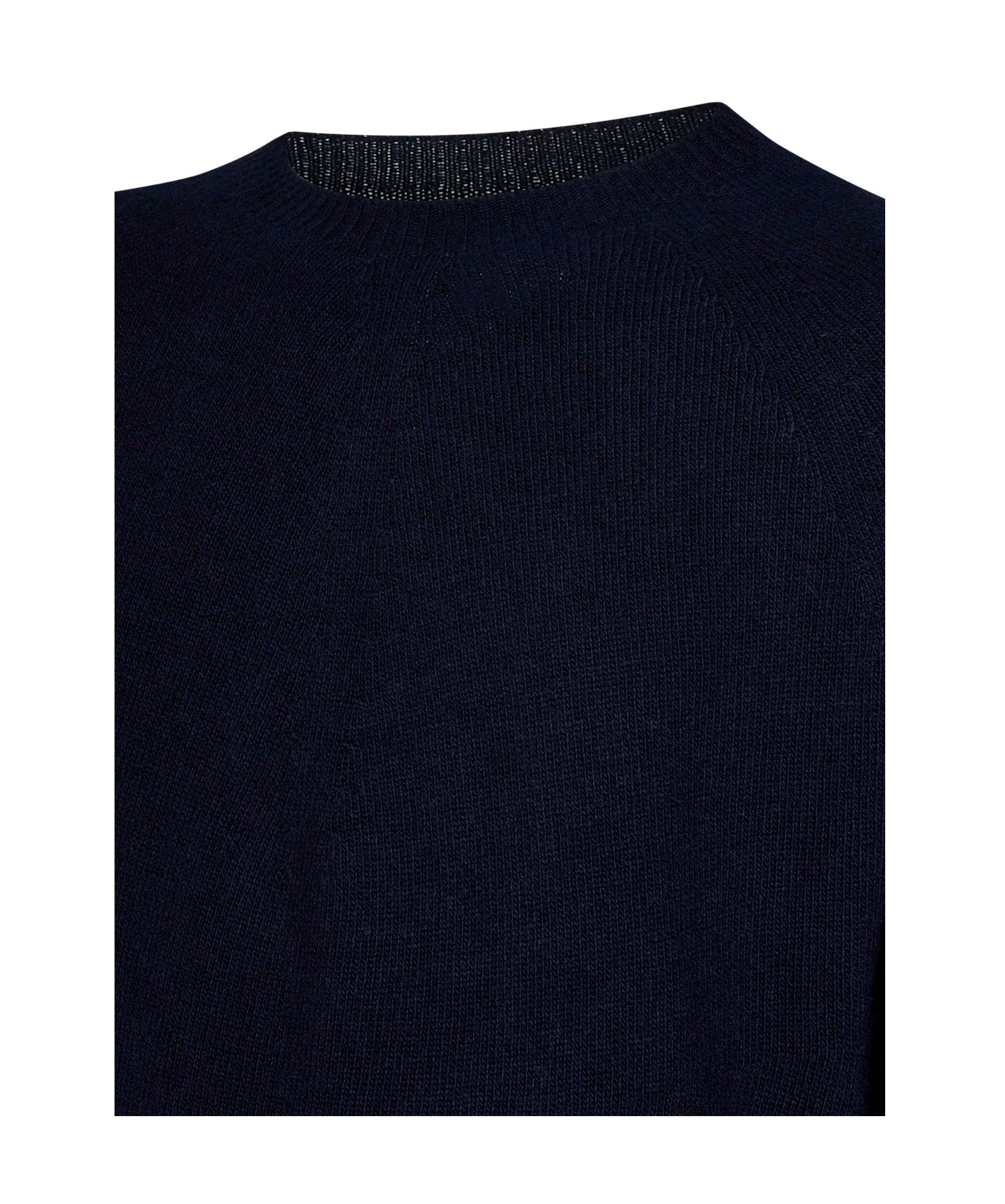 Jil Sander Crewneck Long-sleeved Jumper In Black