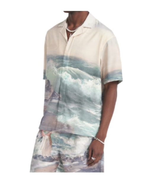 Represent Printed Shirt In White
