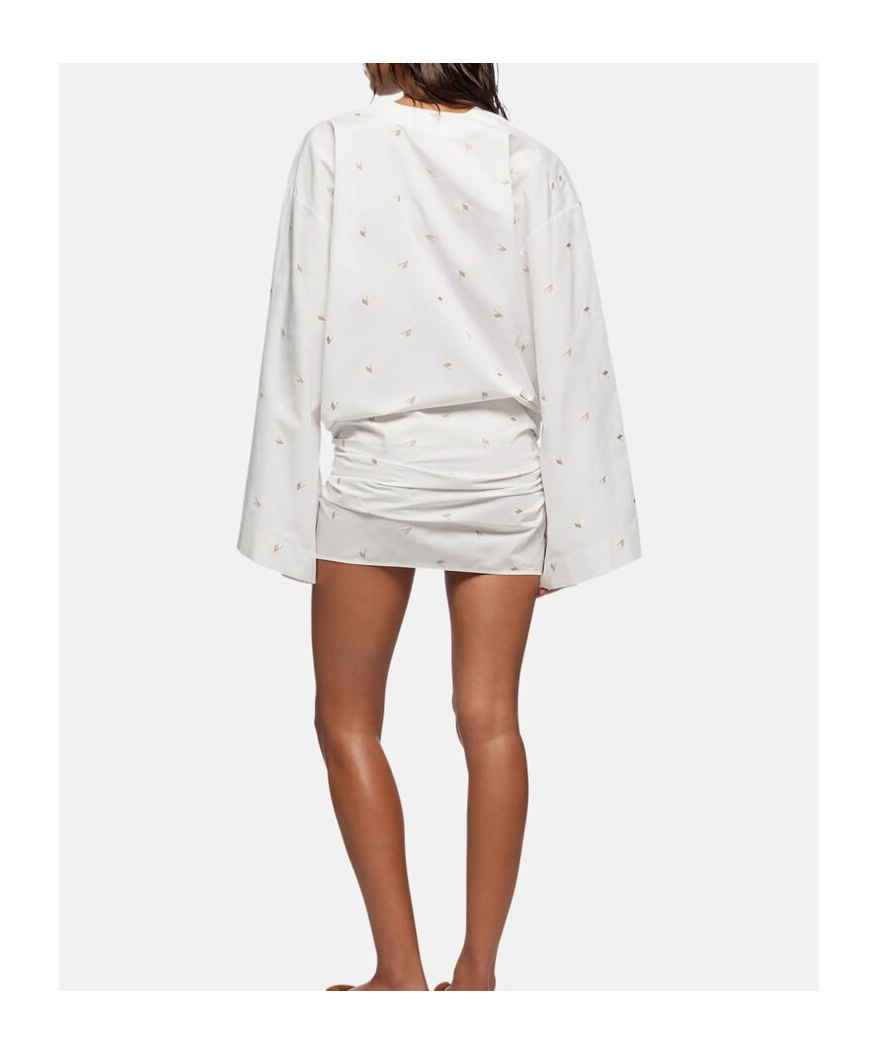 Attico White Mini Dress