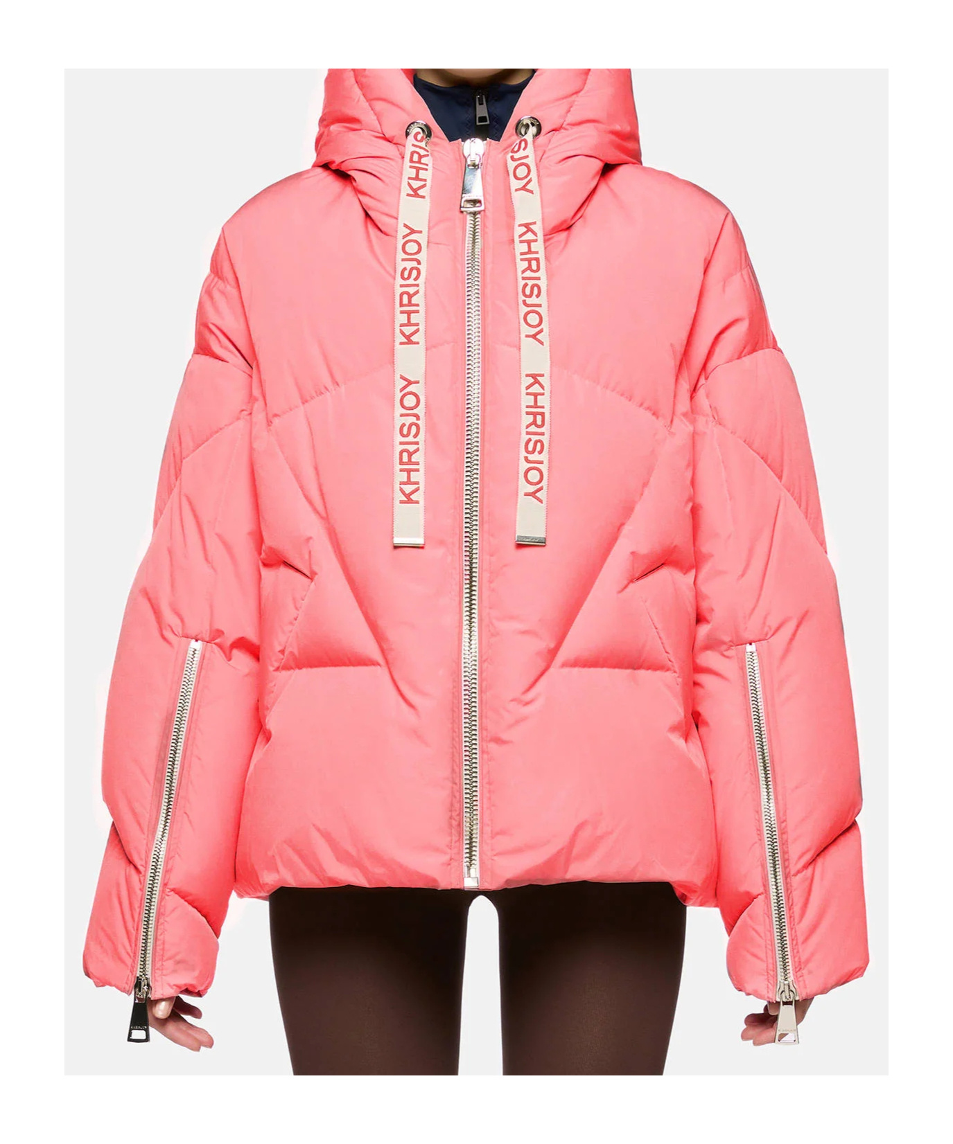 Khrisjoy Iconic Milano In Mat Nylon Rhodolite Fuchsia In Pink