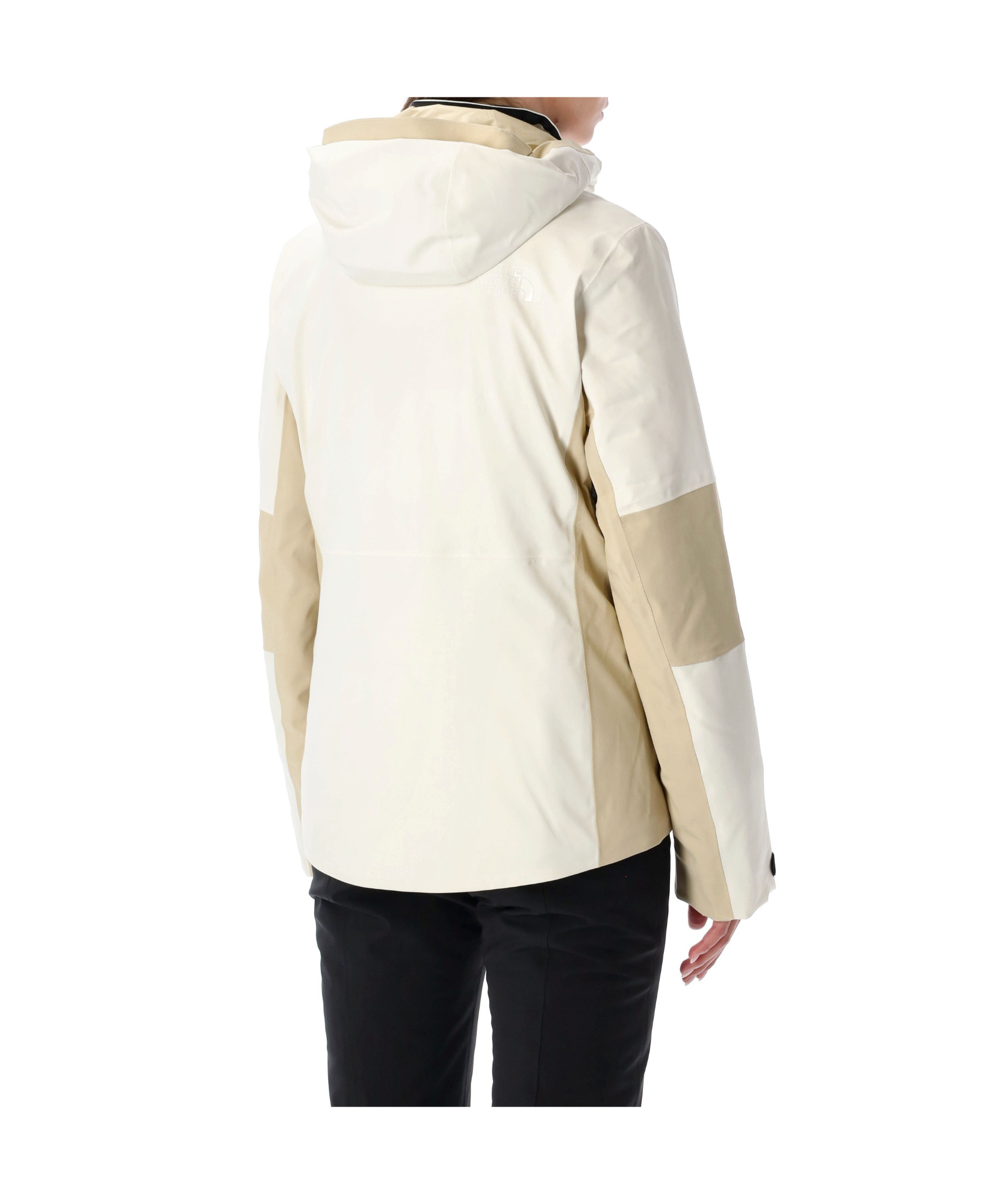 The North Face Lenado Ski Jacket Beige And White In White