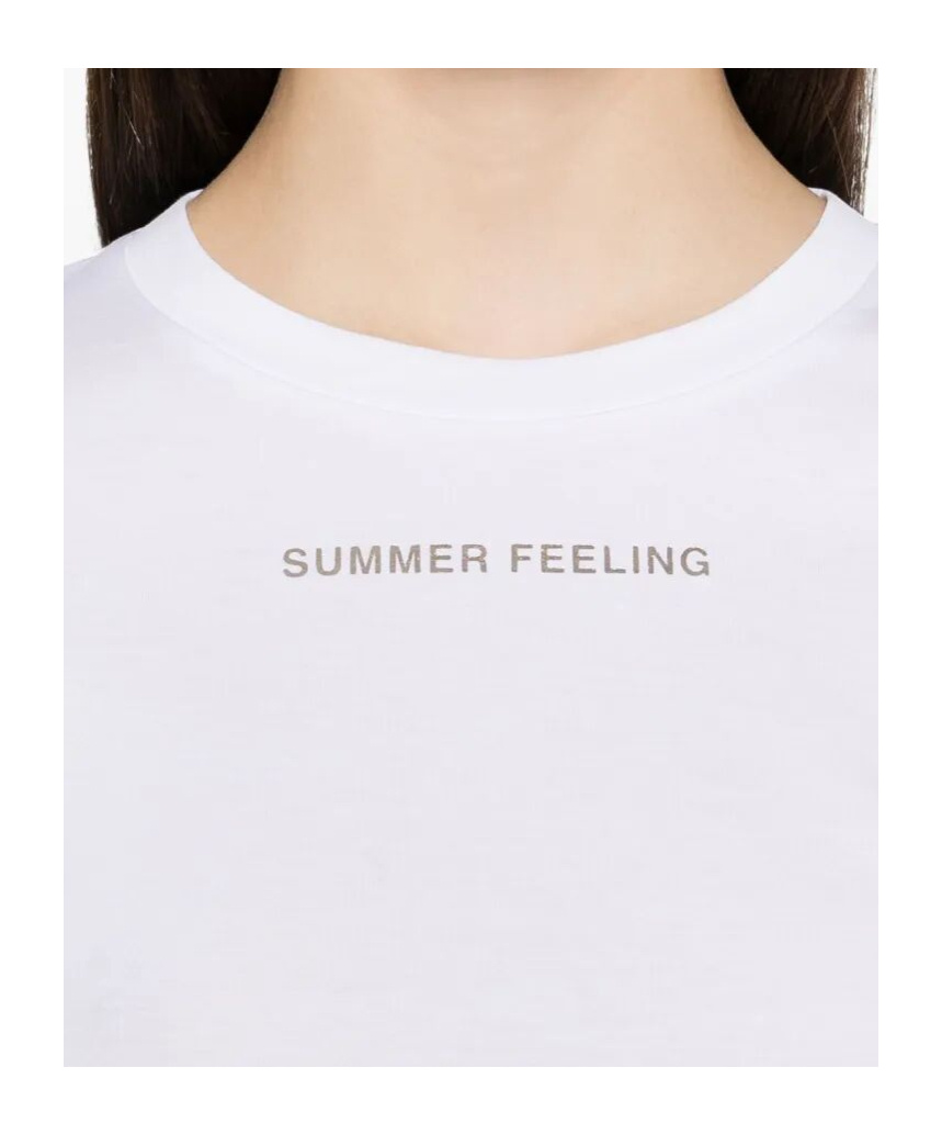 Max Mara ` `lusso` T-shirt In White