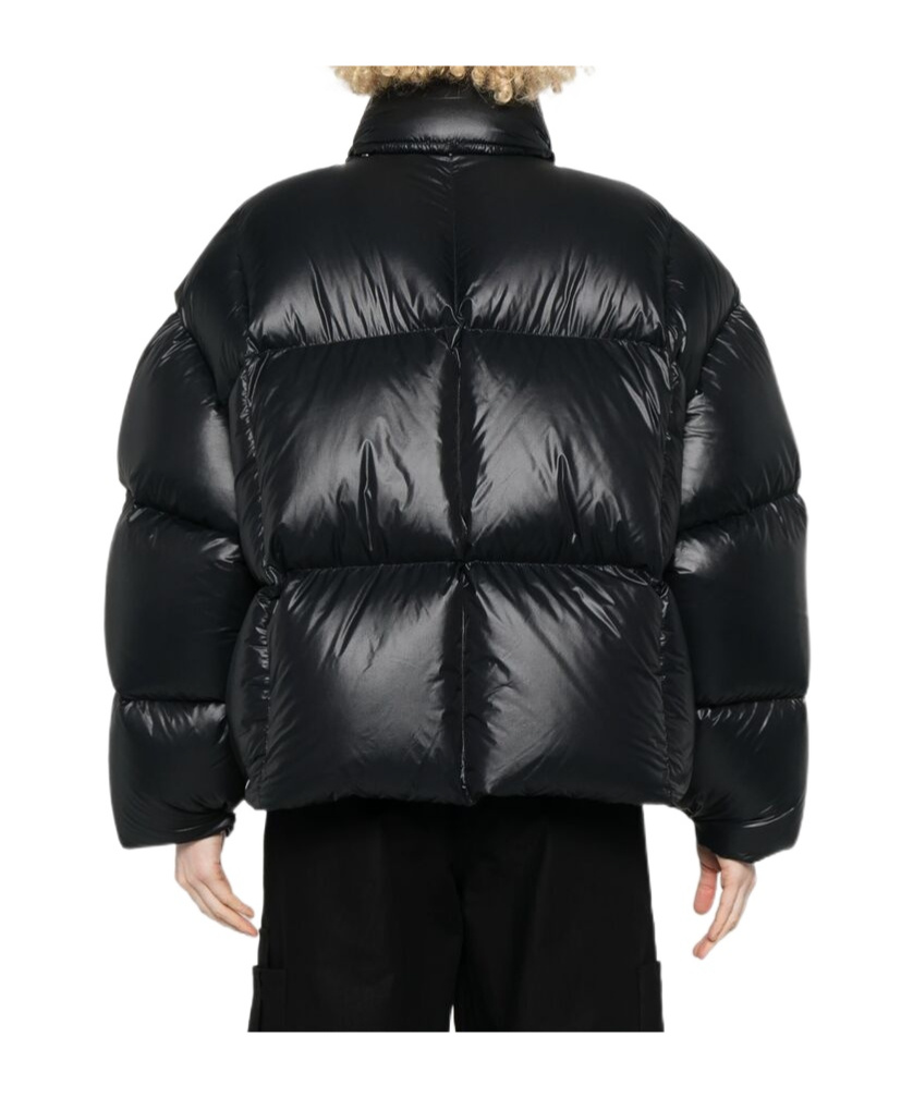 Jil Sander Zip-up Puffer Jacket In Black