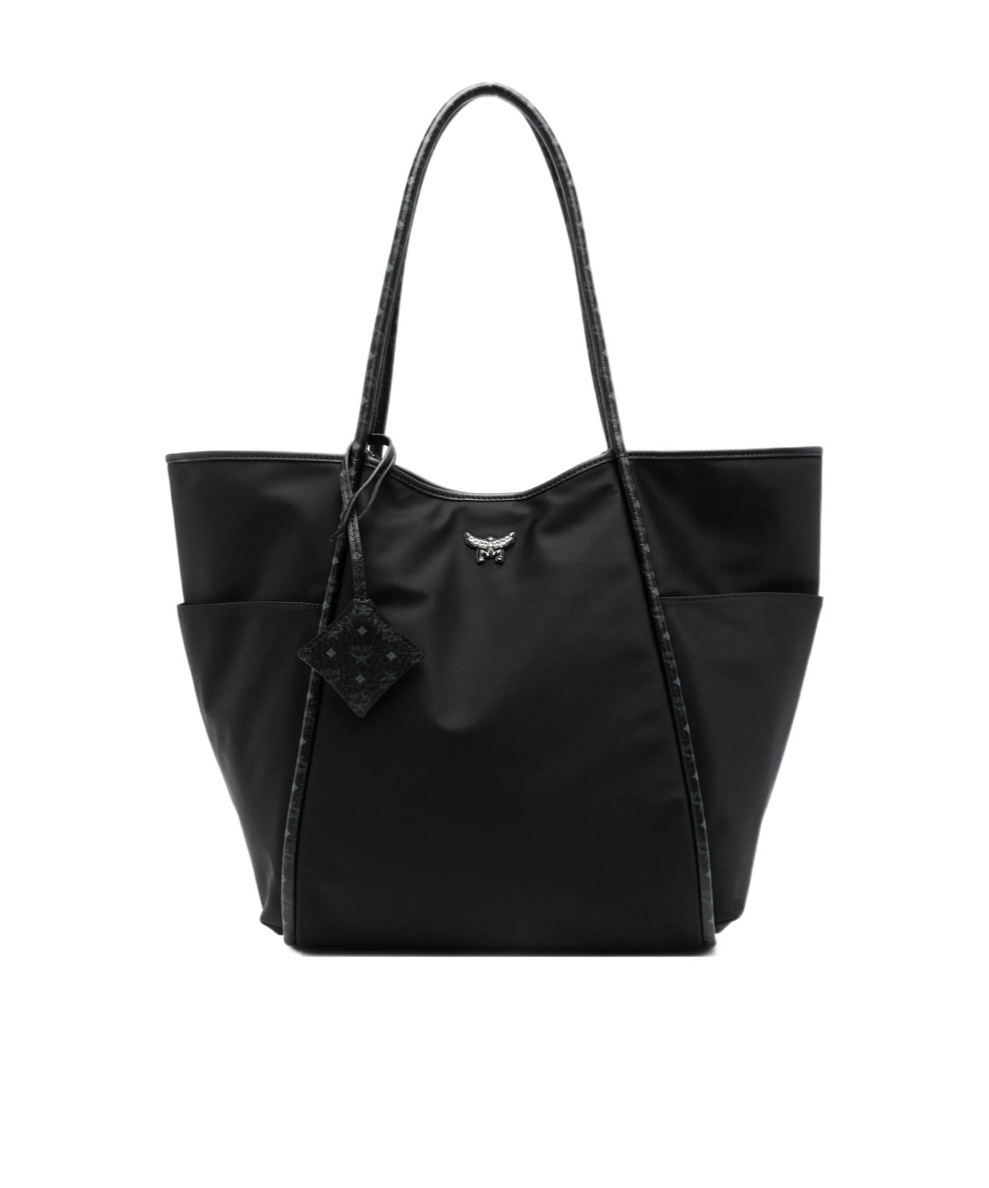 Mcm Aren Tote Bag In Black