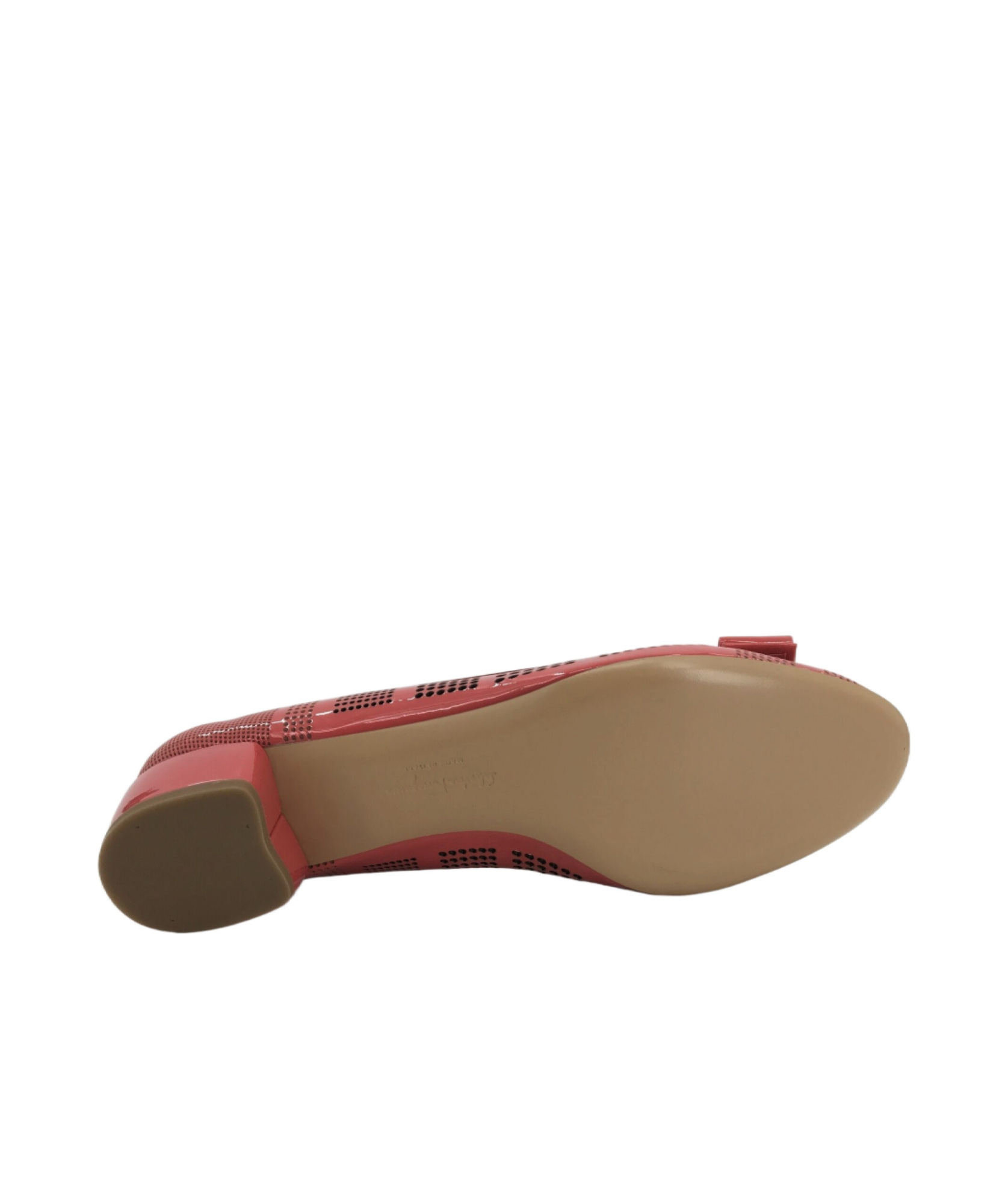 Ferragamo Logo Bow Ballet Shoes In Multicolor