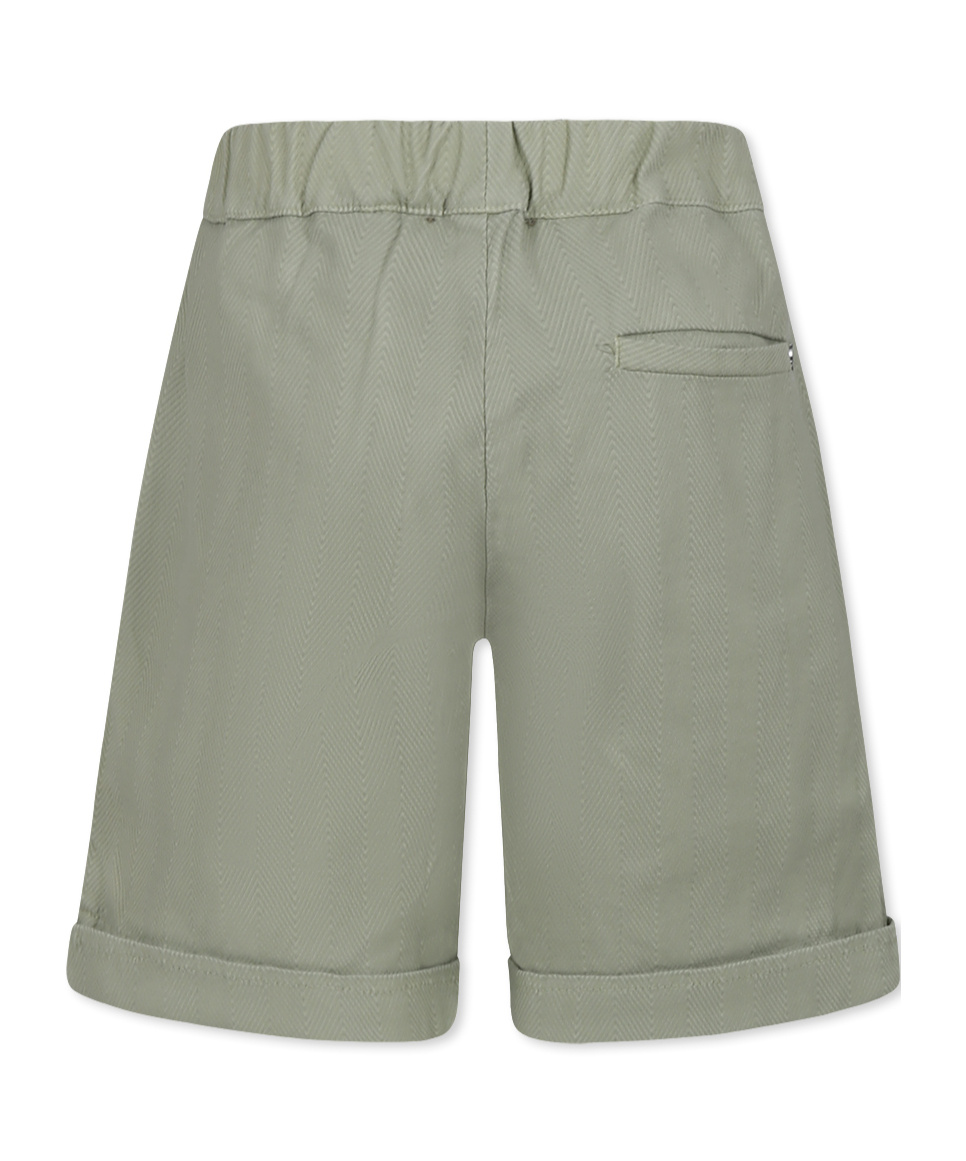 Dondup Elastic Waist Shorts In Gray