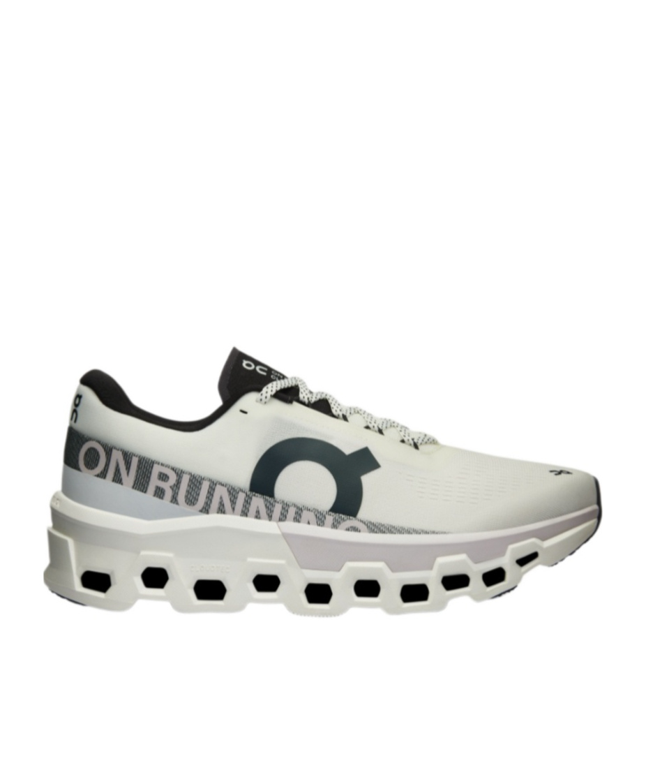 On Running Cloudmonster 2 Logo Sneakers In White