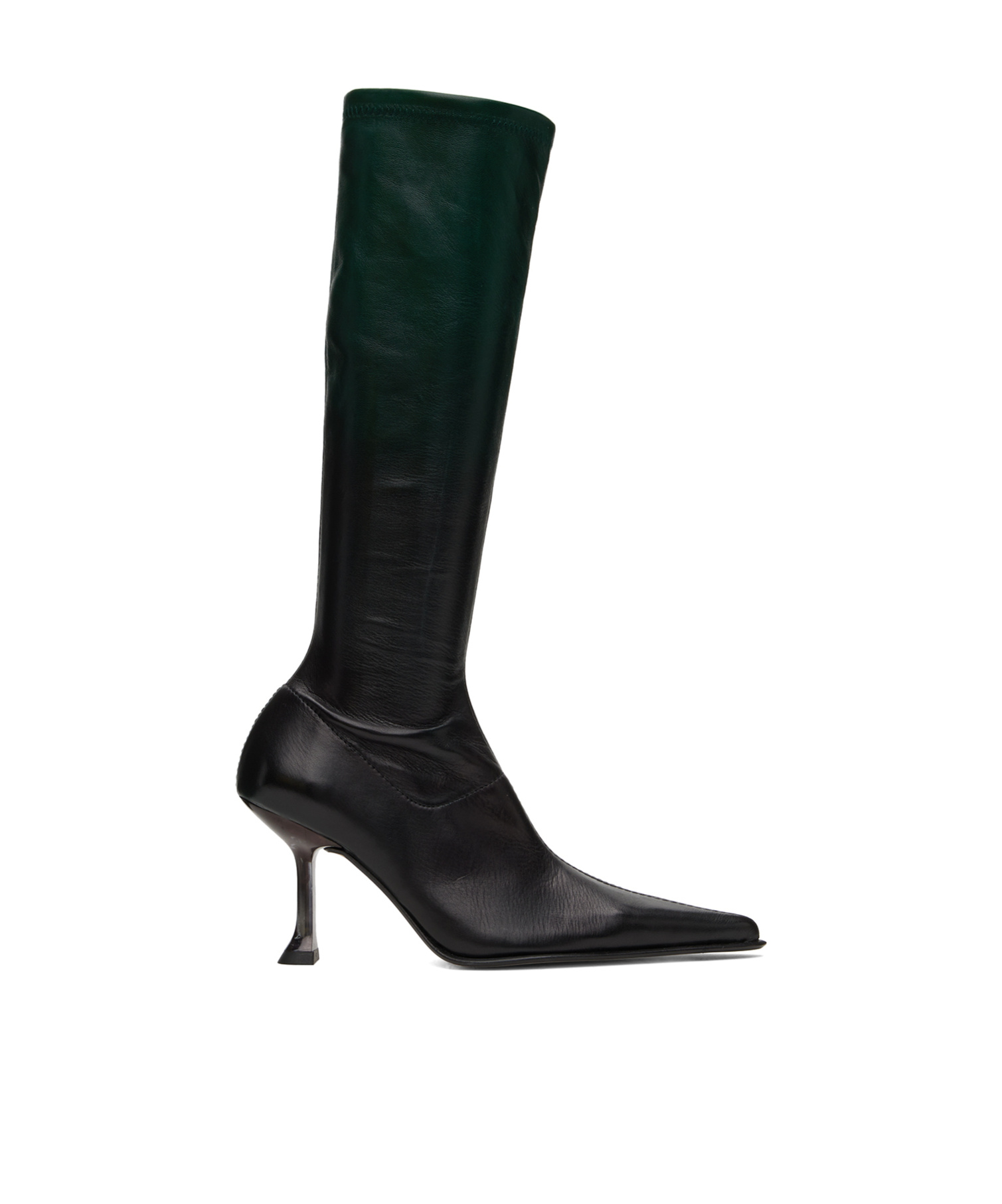 Miista Carlita Zipper Boots In Black