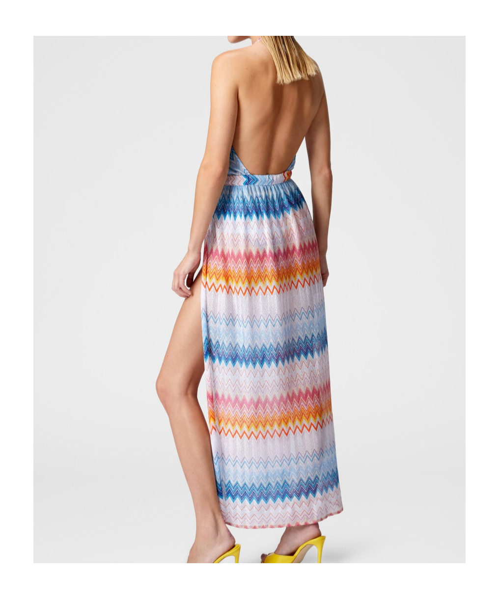 MISSONI ZIGZAG LAMÉ MAXI DRESS