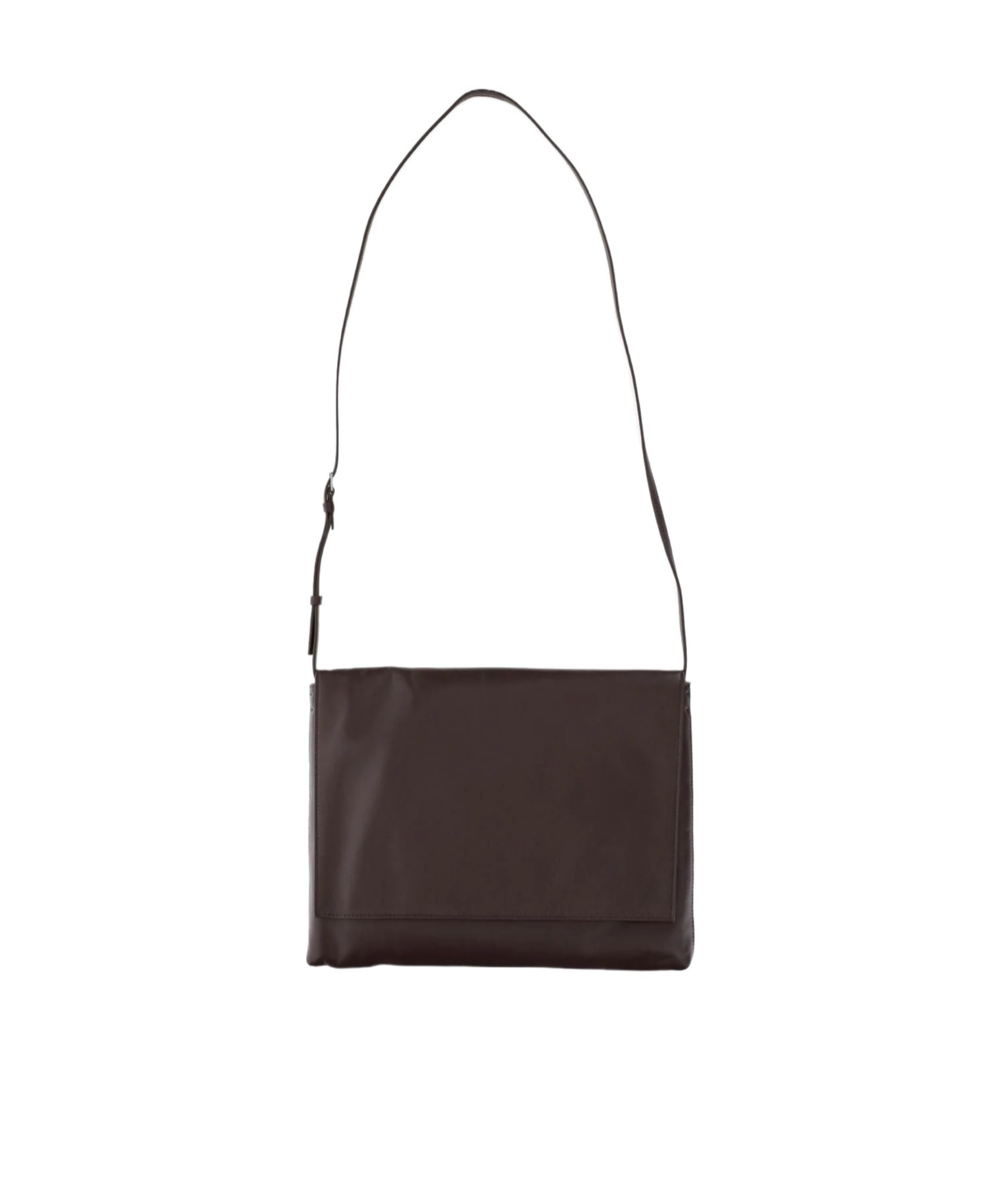 The Row Square Shoulder Bag In Brown