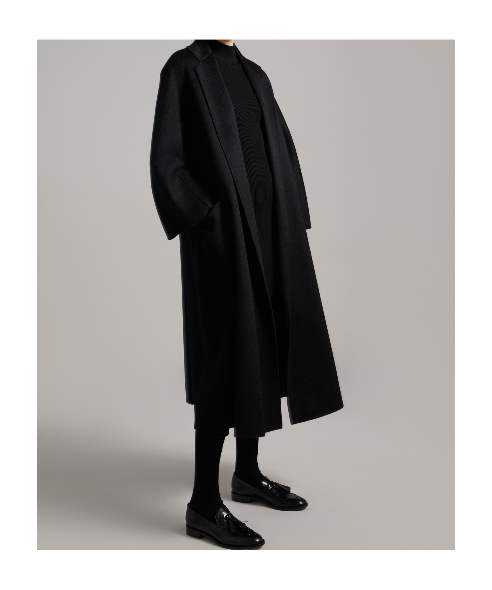 Max Mara Iconic Ludmilla Cashmere Coat With Kimono Sleeves