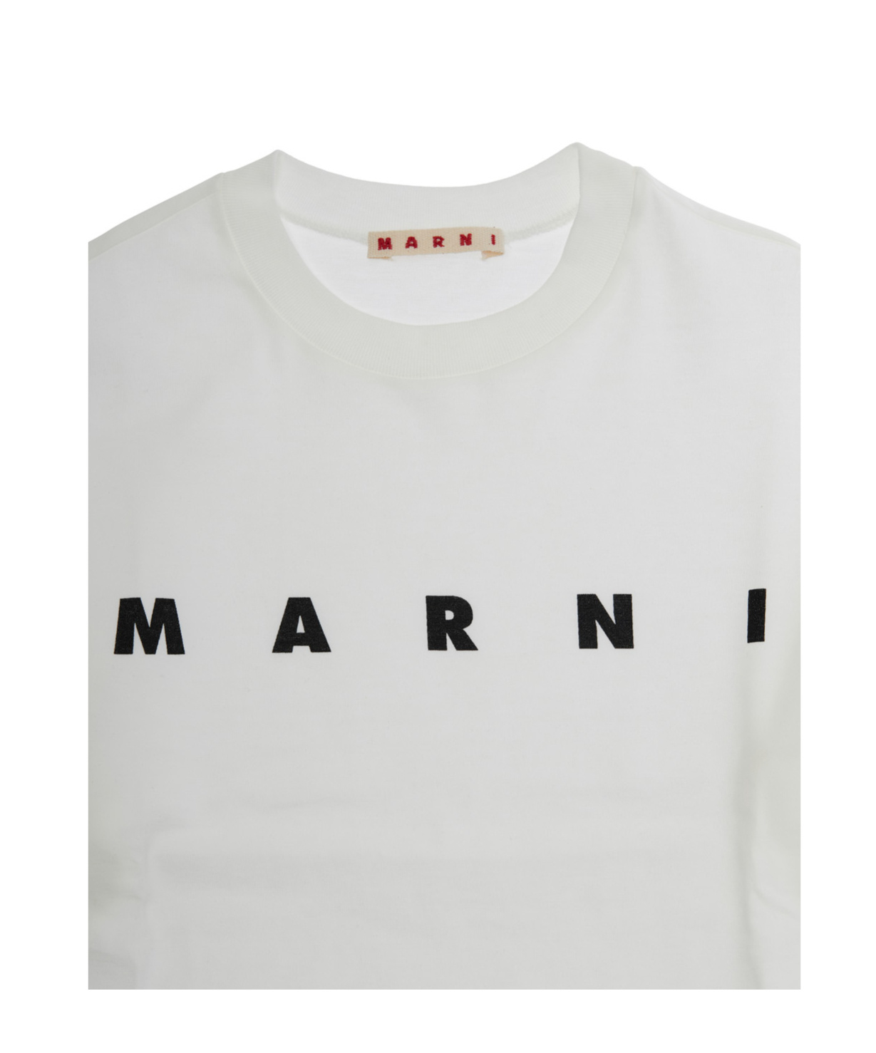 Marni Crew Neck T-shirt In Gray