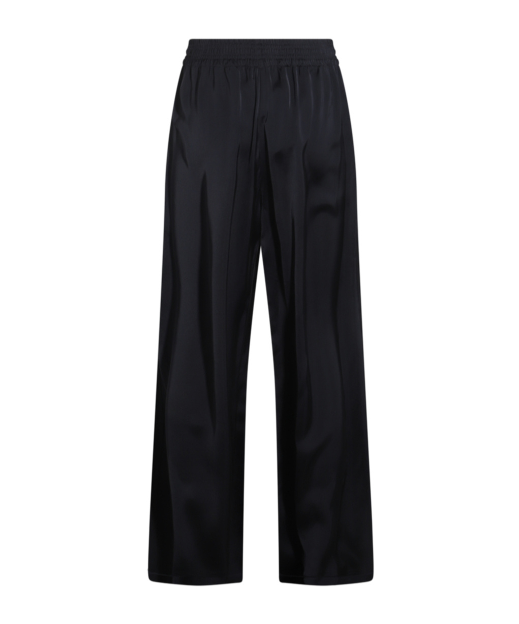 Fabiana Filippi Elastic Waist Casual Pants In Black