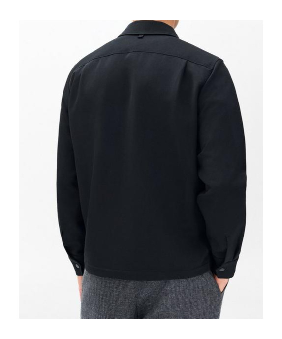 Rag & Bone Long Sleeve Casual Jacket In Black