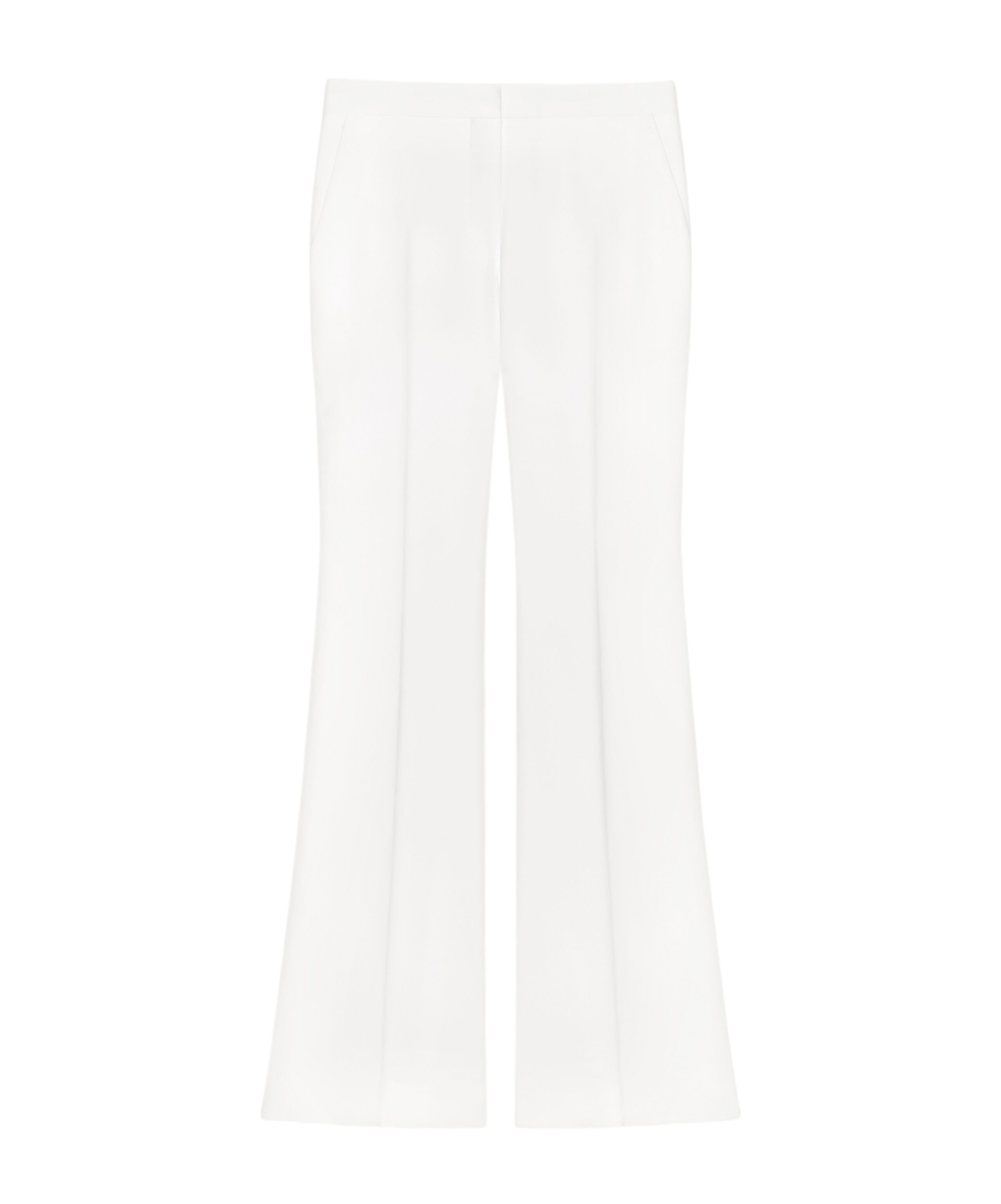 Givenchy Bootcut Tailored Pants In Ivory White