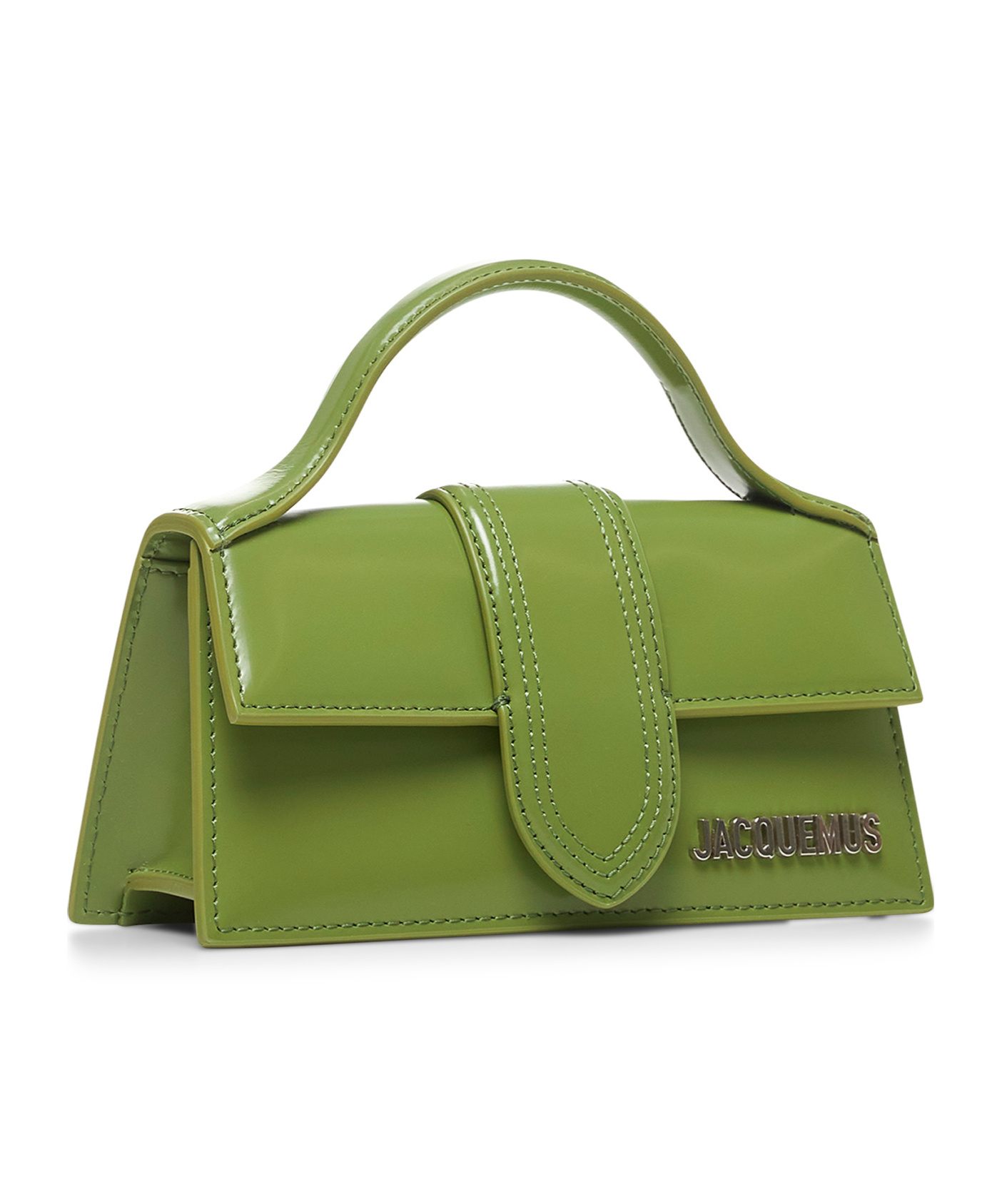 Jacquemus Logo Cross-body Bag In Green