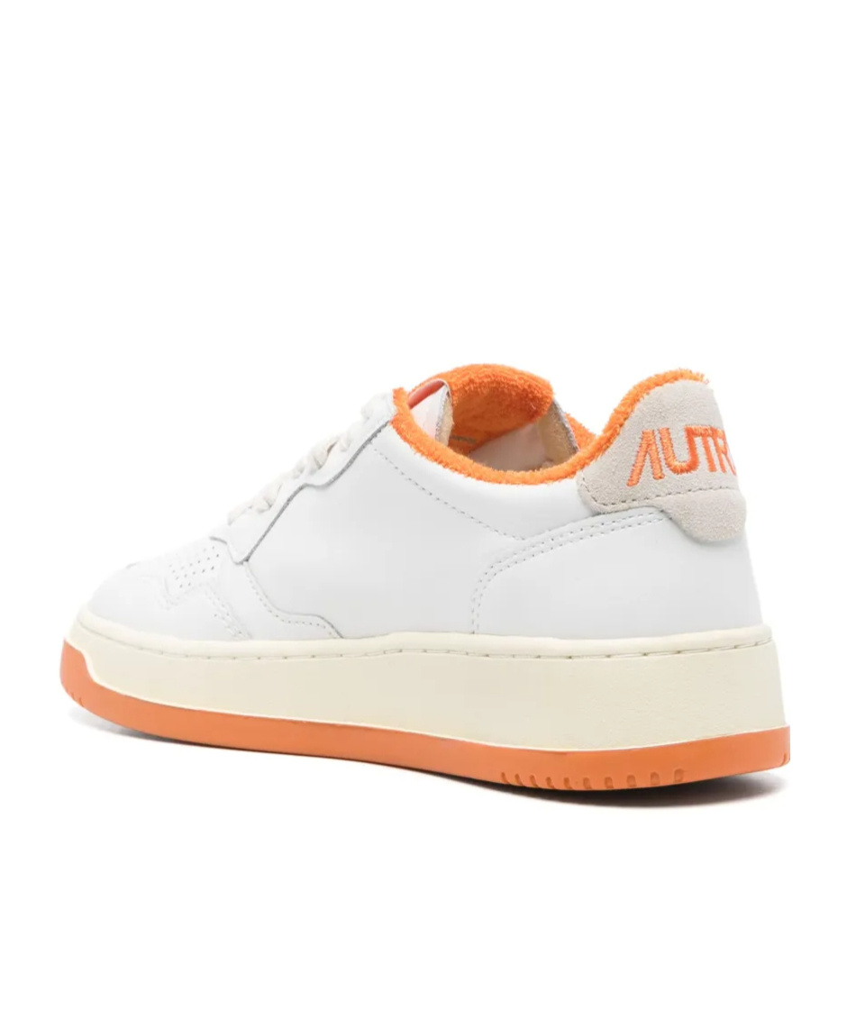 Autry Athletic Performance Sneakers Contrast Sole In White