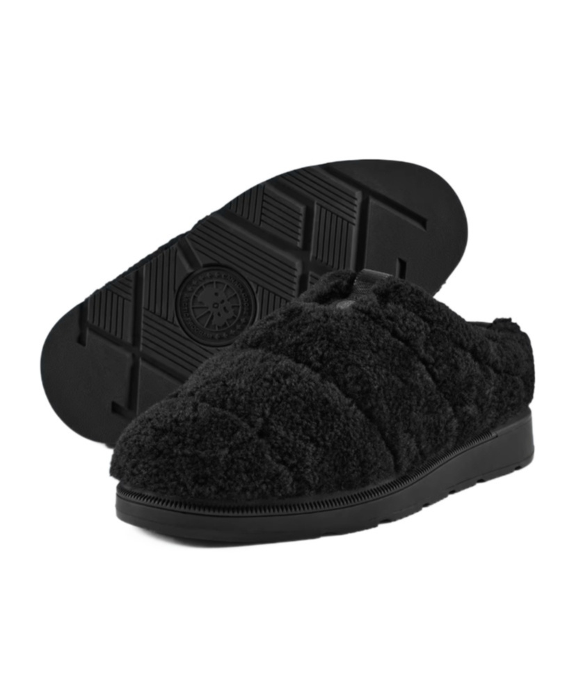 Canada Goose Porteau Shearling Mule In Black