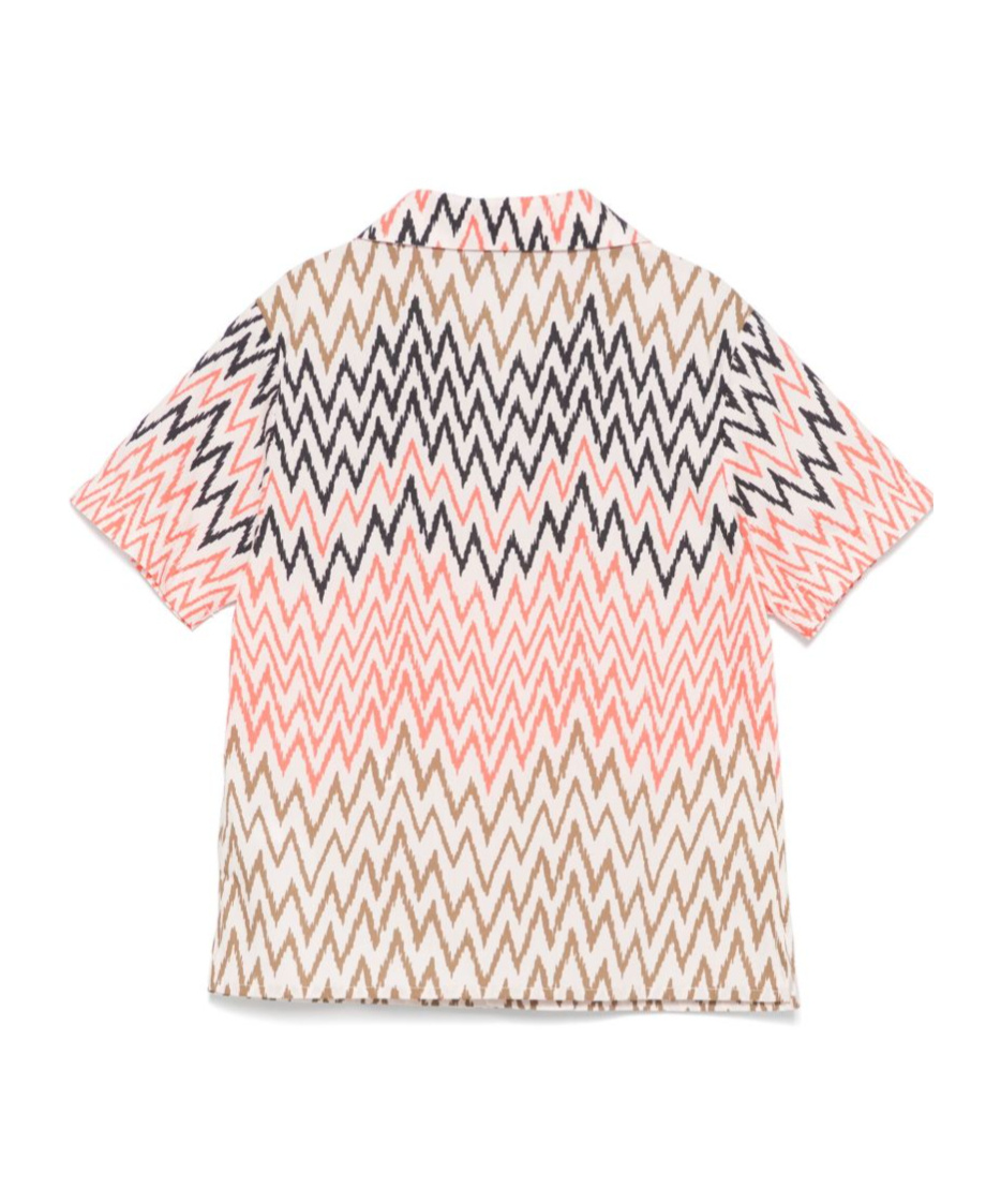 Missoni Shirt With Embroidery In White