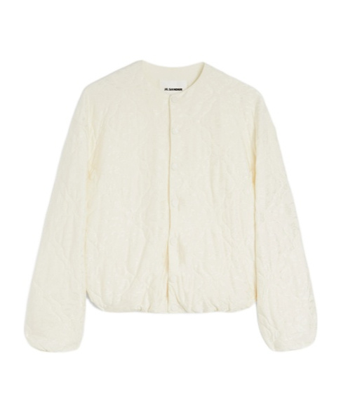 Jil Sander Jacquard Bomber Jacket