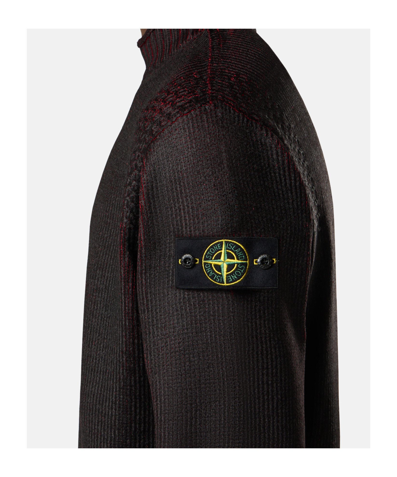 Stone Island 5100066 Polyester With Sublimatic Print In Black