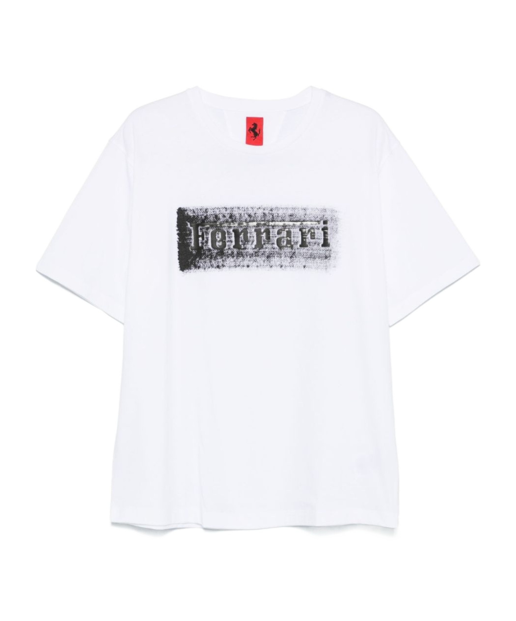 Ferrari Logo-graphic Cotton T-shirt