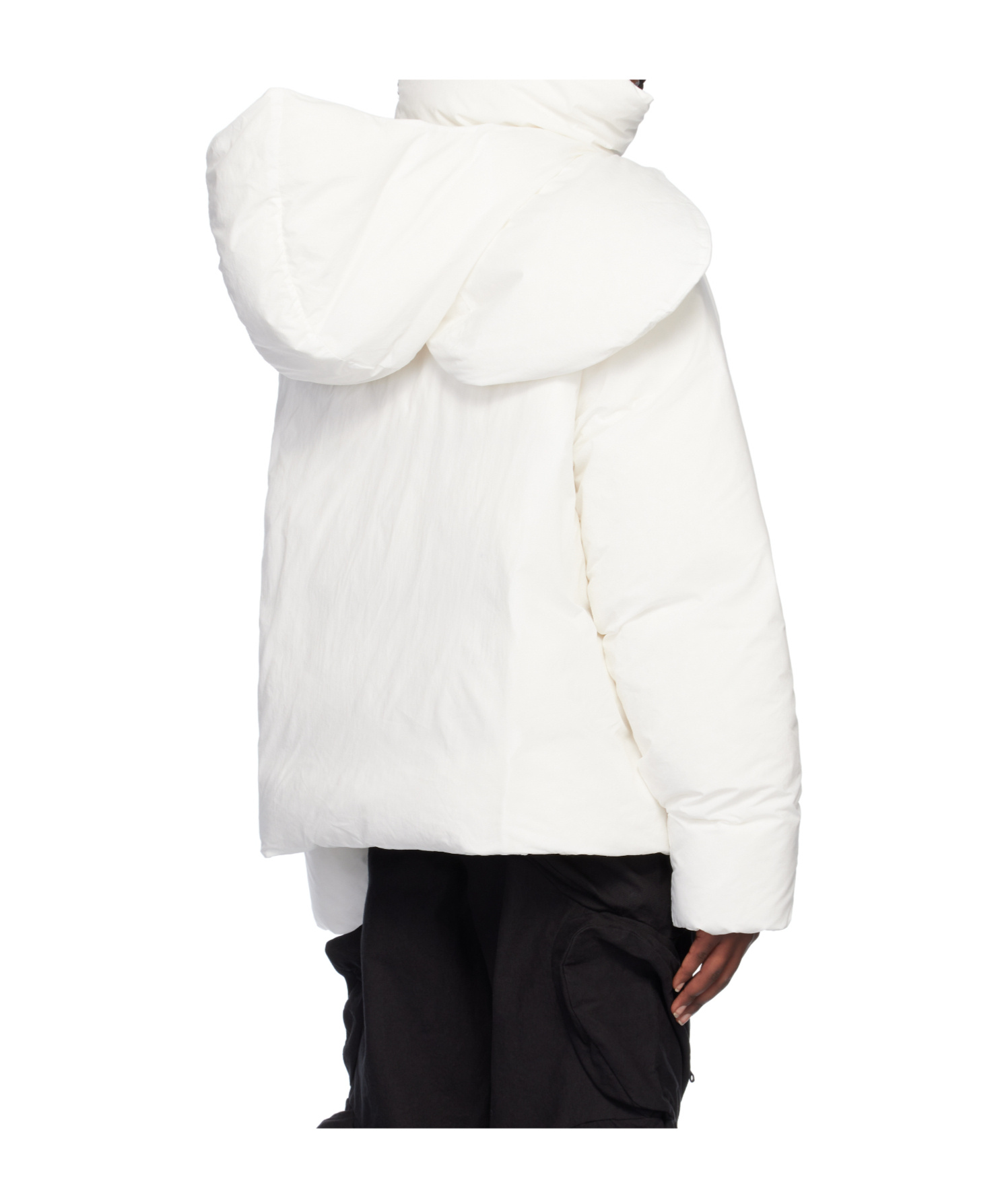 Post Archive Faction (paf) White 7.0 Center Down Jacket