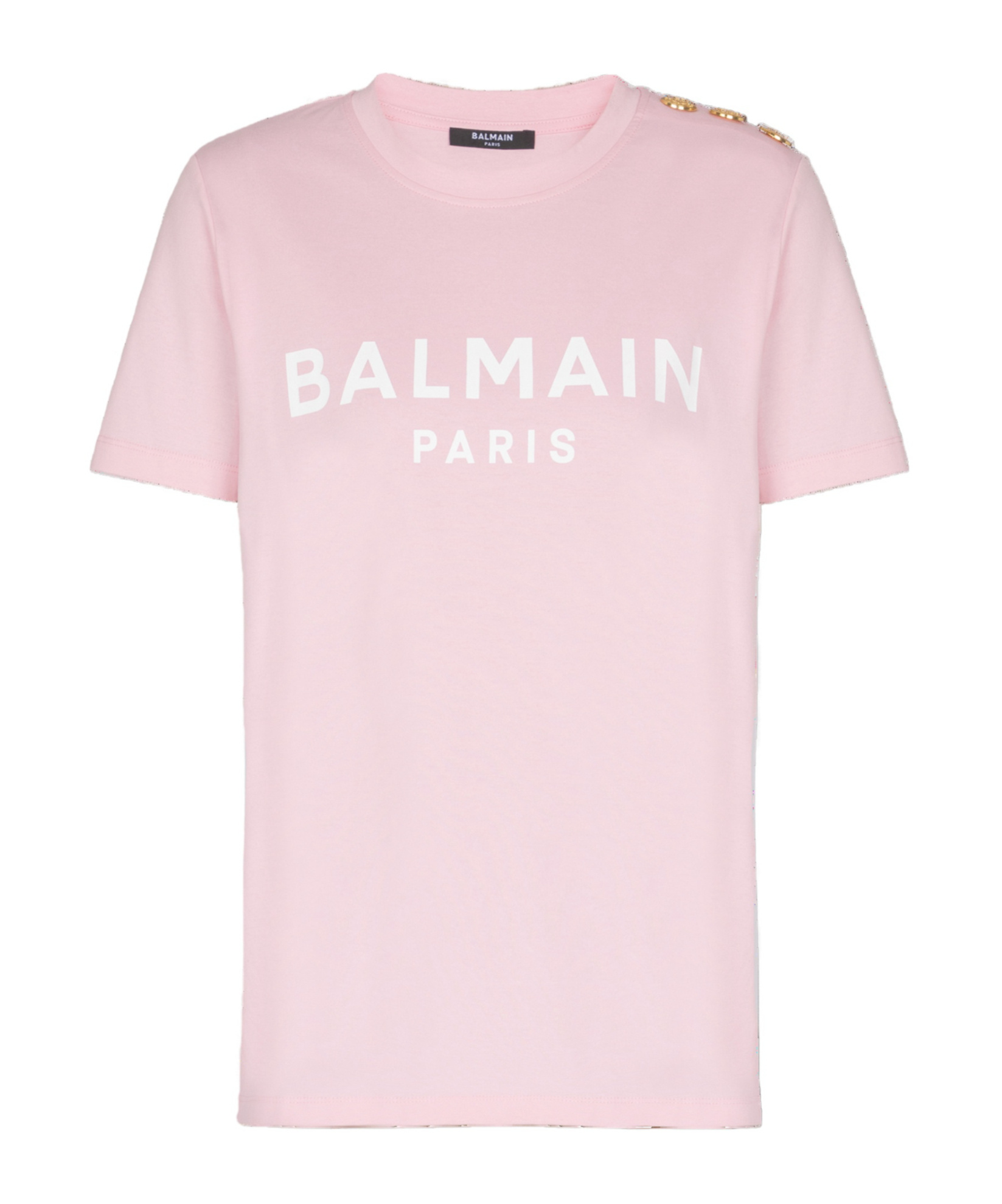 Shop Balmain T-shirt With Paris Print