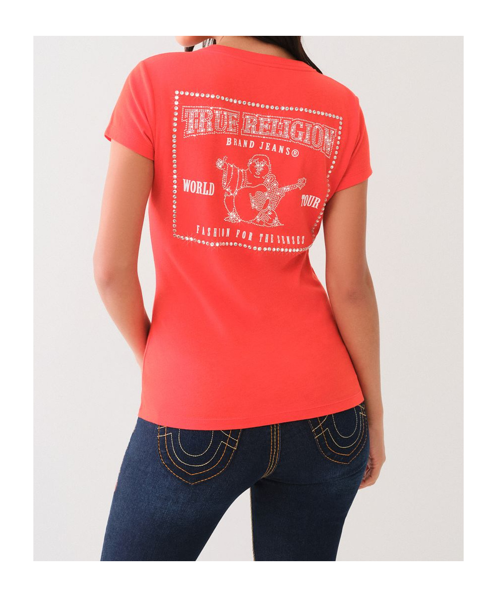 TRUE RELIGION SHORT-SLEEVED T-SHIRT 