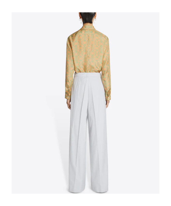 Dries Van Noten Pattern Long-sleeved Shirt In Nude