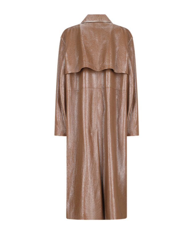Jil Sander Long-sleeved Windbreaker In Brown