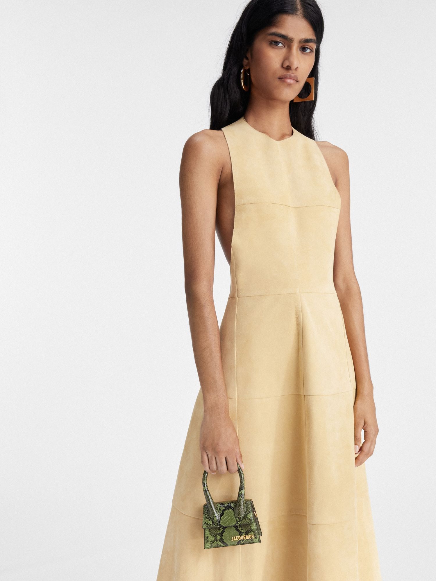 Jacquemus Le Chiquito Signature Mini Handbag In Green