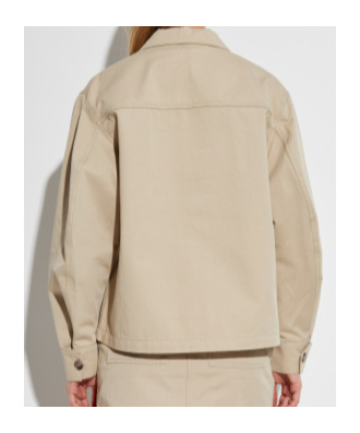 ANINE BING COTTON SHIRT JACKET