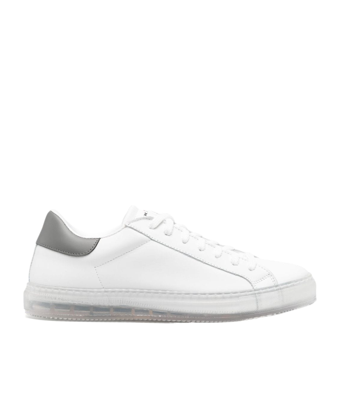 Kiton Ussa088 Leather Sneakers In White